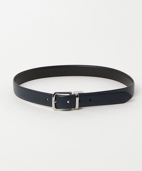 POLO RALPH LAUREN（ポロ ラルフ ローレン）の「ヴァケッタ レザー ドレス ベルト（ベルト・メンズ・ブラック系9/ネイビー系6・32/34/36/38/40）」の5枚目の写真