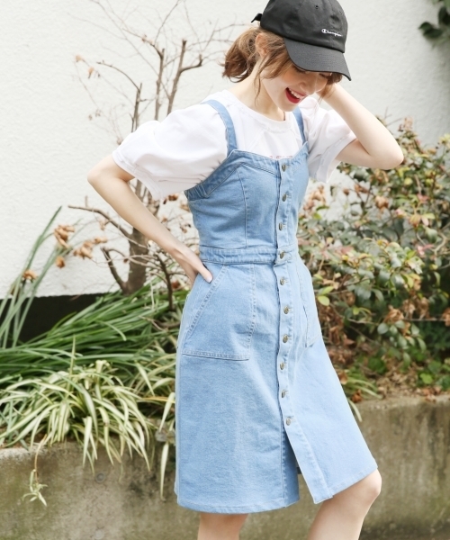 Peco.chan7.*・゜☆.*・+。 フリル付きライトブルーGジャン Peco.chan7.*・゜☆.*・+。様専用 フリル付きライトブルーGジャン