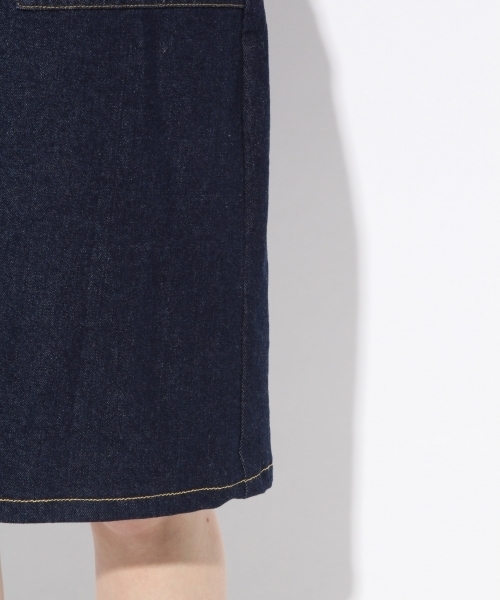 Heather(ヘザー)の「2WAYマエボタンジャンスカ 791657(ワンピース・レディース・ベージュ/ネイビー/ブルー/ブルー系その他/ブラック・S/M/SMALL/MEDIUM)」の12枚目の写真