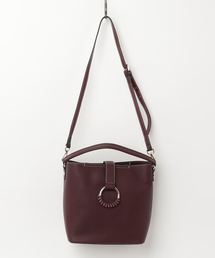 ハンドバッグ レザー 2way 【BARCOS BLUE/バルコスブルー】