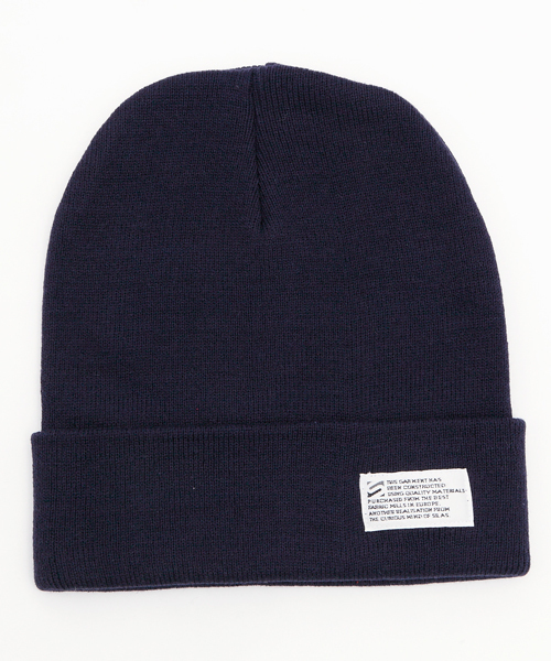 SILAS（サイラス）の「CUFF BEANIE（ニットキャップ/ビーニー・メンズ・ブラック/グレー/ネイビー/レッド/グリーン・ONE SIZE）」の4枚目の写真