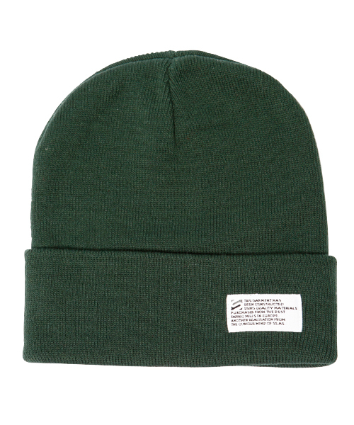 SILAS（サイラス）の「CUFF BEANIE（ニットキャップ/ビーニー・メンズ・ブラック/グレー/ネイビー/レッド/グリーン・ONE SIZE）」の3枚目の写真