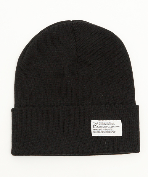 SILAS（サイラス）の「CUFF BEANIE（ニットキャップ/ビーニー・メンズ・ブラック/グレー/ネイビー/レッド/グリーン・ONE SIZE）」の2枚目の写真