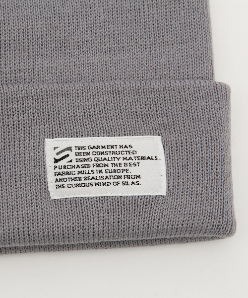 SILAS（サイラス）の「CUFF BEANIE（ニットキャップ/ビーニー・メンズ・ブラック/グレー/ネイビー/レッド/グリーン・ONE SIZE）」の11枚目の写真
