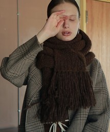 TODAYFUL（トゥデイフル）の「アルパカケーブルマフラー（マフラー