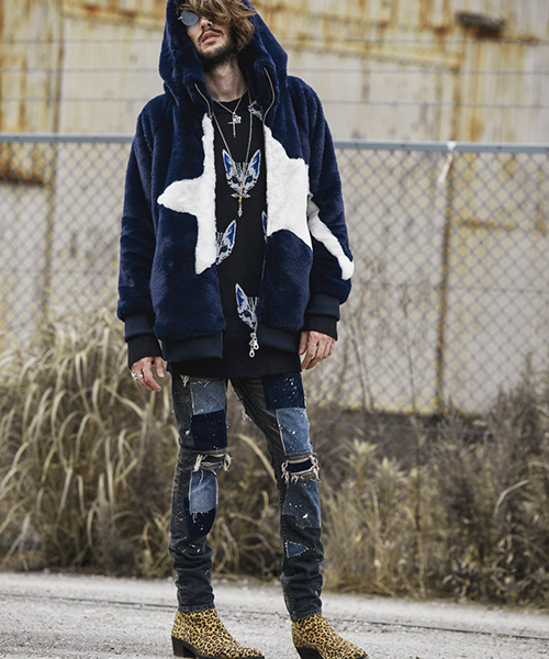 NOID. BLACK　ノーアイディー ブラック　猫　総柄　ニット　カーディガン NOID. BLACK ノーアイディー ブラック 猫 総柄 ニット カーディガン