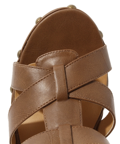 mystic（ミスティック）の「クロスTサンダル（サンダル・レディース・キャメル/ライトベージュ・36/38/37）」の4枚目の写真