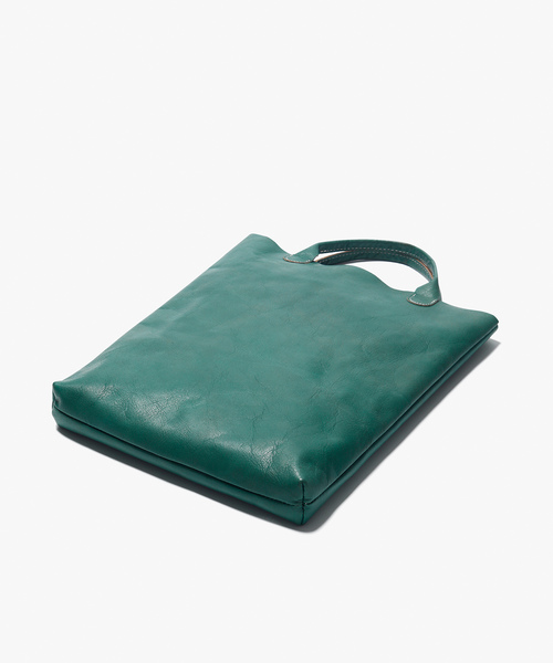 TASINAMI（タシナミ）の「TASINAMI 日本製 Leather Mini Tote M Oiled（トートバッグ・レディース・ブラック/ブラウン/グレー/レッド/オレンジ/ブルー/グリーン/ナチュラル・FREE）」の16枚目の写真