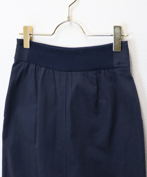 andme（アンドミー）の「ストレッチチノツイルロング丈ベイカーフレアスカート（スカート・レディース・ネイビー/ベージュ/ボルドー/カーキ/ブラック/ホワイト・L/M）」の8枚目の写真