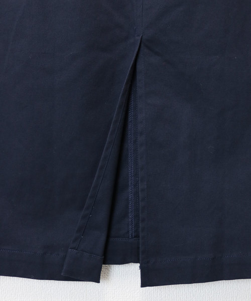 andme（アンドミー）の「ストレッチチノツイルロング丈ベイカーフレアスカート（スカート・レディース・ネイビー/ベージュ/ボルドー/カーキ/ブラック/ホワイト・L/M）」の16枚目の写真