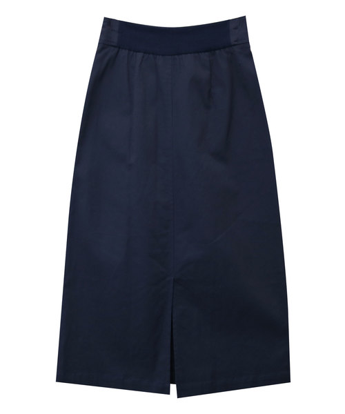 andme（アンドミー）の「ストレッチチノツイルロング丈ベイカーフレアスカート（スカート・レディース・ネイビー/ベージュ/ボルドー/カーキ/ブラック/ホワイト・L/M）」の9枚目の写真