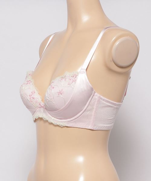 Triumph(トリンプ)の「天使のブラ スリムライン474 ブラジャーTR474 WHU(ブラジャー・レディース・ピンク/イエロー/ブルー・C70/D70/C75/D75/E75/B65/B70/B75/E65/E70/F75/D90/E80/D85/E85/E95/C65/D65/F70/F80/C90/C95/C80/D80/C85/D95/E90)」の7枚目の写真