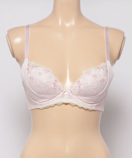 Triumph(トリンプ)の「天使のブラ スリムライン474 ブラジャーTR474 WHU(ブラジャー・レディース・ピンク/イエロー/ブルー・C70/D70/C75/D75/E75/B65/B70/B75/E65/E70/F75/D90/E80/D85/E85/E95/C65/D65/F70/F80/C90/C95/C80/D80/C85/D95/E90)」の6枚目の写真