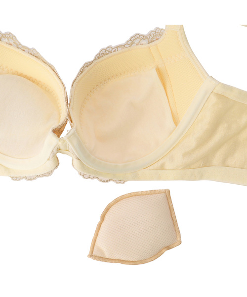 Triumph(トリンプ)の「天使のブラ スリムライン474 ブラジャーTR474 WHU(ブラジャー・レディース・ピンク/イエロー/ブルー・C70/D70/C75/D75/E75/B65/B70/B75/E65/E70/F75/D90/E80/D85/E85/E95/C65/D65/F70/F80/C90/C95/C80/D80/C85/D95/E90)」の12枚目の写真