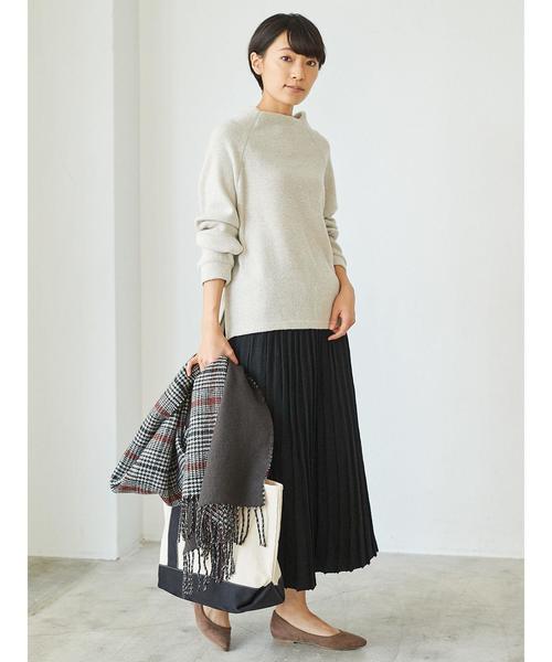 AMERICAN HOLIC（アメリカンホリック）の「・ボトルネックラグランプルオーバー（Tシャツ/カットソー・レディース・ダークグリーン/ネイビー/グレー/ホワイト系その他・FREE）」の15枚目の写真