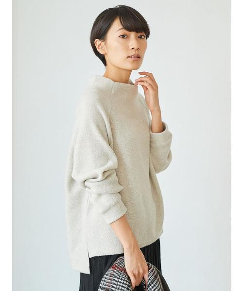 AMERICAN HOLIC（アメリカンホリック）の「・ボトルネックラグランプルオーバー（Tシャツ/カットソー・レディース・ダークグリーン/ネイビー/グレー/ホワイト系その他・FREE）」の13枚目の写真