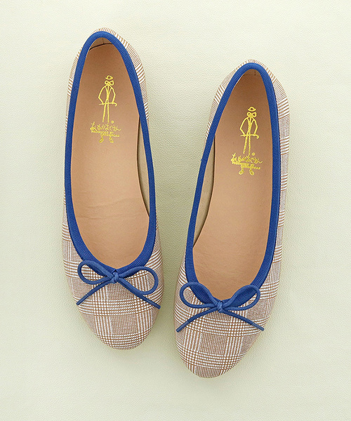 あしながおじさん（アシナガオジサン）の「〈あしながおじさん〉　大人気バレエシューズ（バレエシューズ・レディース・チェック/パイソン/レッド/レオパード/ゼブラ・23.0cm/22.5cm/24.5cm/24.0cm/23.5cm/25.0cm/22.0cm）」の4枚目の写真