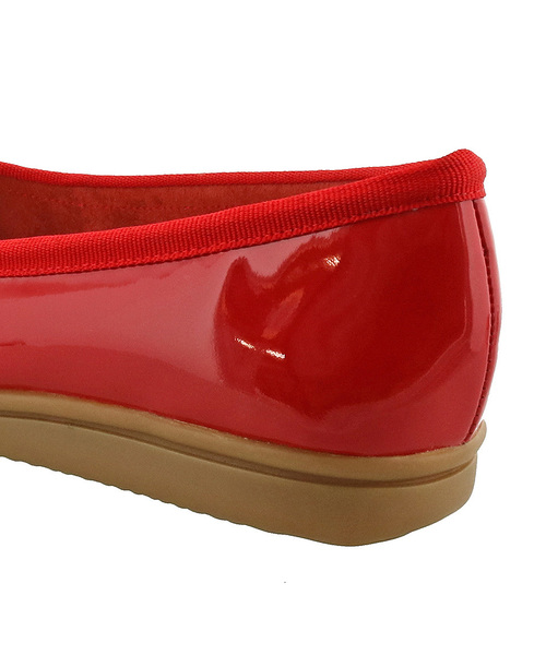 あしながおじさん（アシナガオジサン）の「〈あしながおじさん〉　大人気バレエシューズ（バレエシューズ・レディース・チェック/パイソン/レッド/レオパード/ゼブラ・23.0cm/22.5cm/24.5cm/24.0cm/23.5cm/25.0cm/22.0cm）」の8枚目の写真