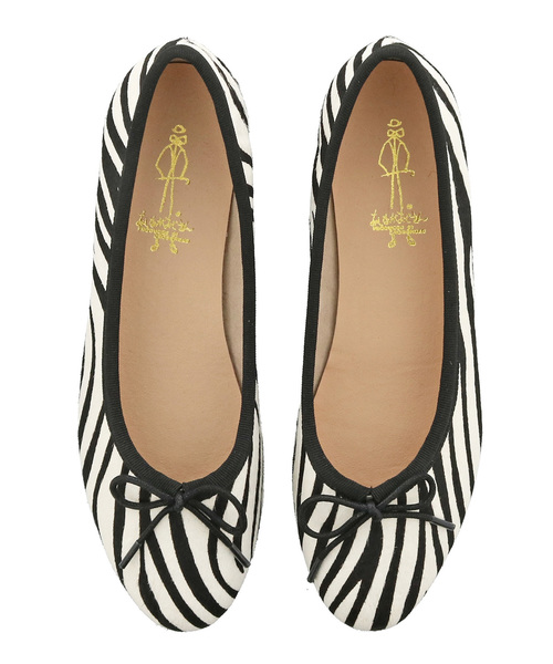 あしながおじさん（アシナガオジサン）の「〈あしながおじさん〉　大人気バレエシューズ（バレエシューズ・レディース・チェック/パイソン/レッド/レオパード/ゼブラ・23.0cm/22.5cm/24.5cm/24.0cm/23.5cm/25.0cm/22.0cm）」の19枚目の写真