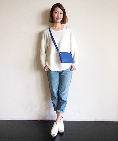 WHO'S WHO gallery(フーズフーギャラリー)の「【100BAG】ショルダー(ショルダーバッグ・レディース・ホワイト/レッド/ブルー/グレー/ブラック・FREE)」の17枚目の写真