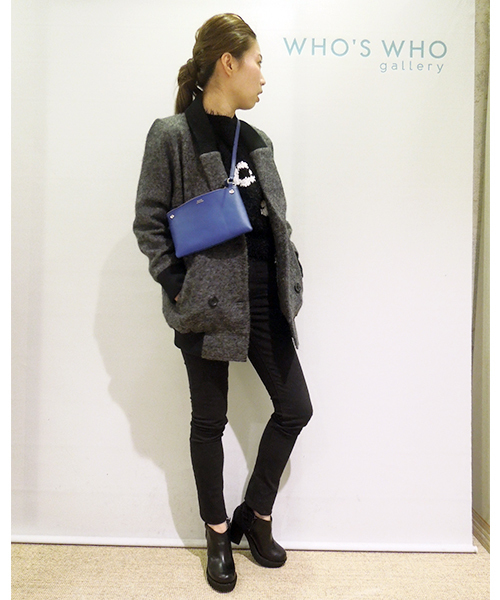 WHO'S WHO gallery(フーズフーギャラリー)の「【100BAG】ショルダー(ショルダーバッグ・レディース・ホワイト/レッド/ブルー/グレー/ブラック・FREE)」の21枚目の写真