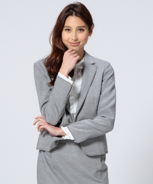 UNITED ARROWS（ユナイテッドアローズ）の「○UAB T/R BUTCHER ジャケット S ◆（テーラードジャケット・レディース・グレー/ベージュ/ネイビー・36/40/38）」の21枚目の写真