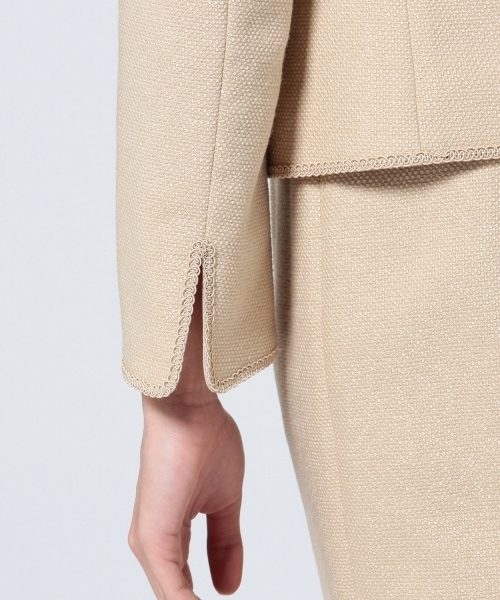 UNITED ARROWS（ユナイテッドアローズ）の「○UAB T/R BUTCHER ジャケット S ◆（テーラードジャケット・レディース・グレー/ベージュ/ネイビー・36/40/38）」の17枚目の写真