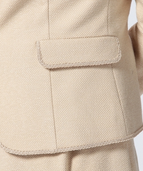 UNITED ARROWS（ユナイテッドアローズ）の「○UAB T/R BUTCHER ジャケット S ◆（テーラードジャケット・レディース・グレー/ベージュ/ネイビー・36/40/38）」の13枚目の写真