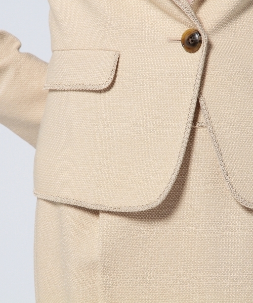 UNITED ARROWS（ユナイテッドアローズ）の「○UAB T/R BUTCHER ジャケット S ◆（テーラードジャケット・レディース・グレー/ベージュ/ネイビー・36/40/38）」の8枚目の写真