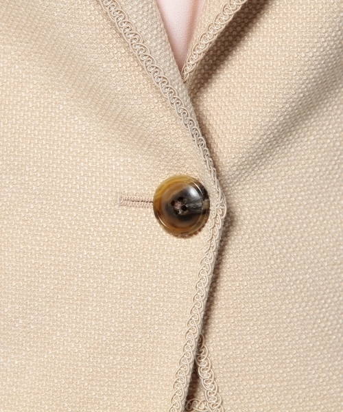 UNITED ARROWS（ユナイテッドアローズ）の「○UAB T/R BUTCHER ジャケット S ◆（テーラードジャケット・レディース・グレー/ベージュ/ネイビー・36/40/38）」の4枚目の写真