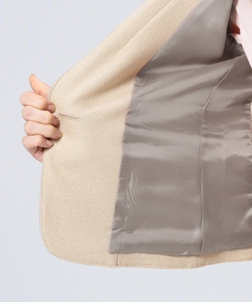 UNITED ARROWS（ユナイテッドアローズ）の「○UAB T/R BUTCHER ジャケット S ◆（テーラードジャケット・レディース・グレー/ベージュ/ネイビー・36/40/38）」の9枚目の写真