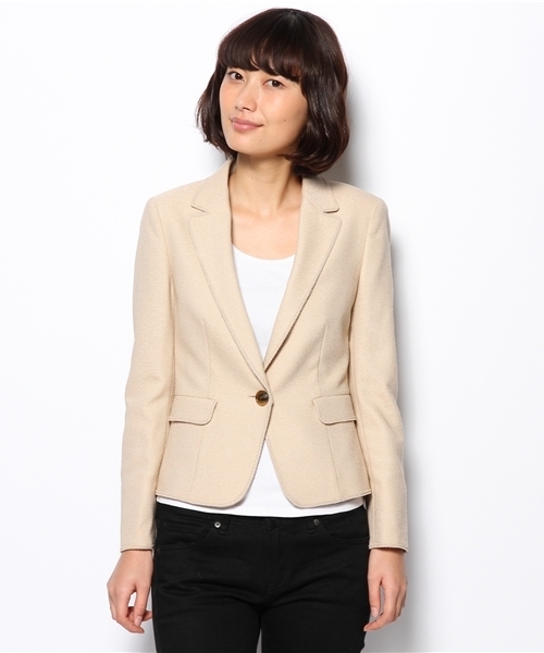 UNITED ARROWS（ユナイテッドアローズ）の「○UAB T/R BUTCHER ジャケット S ◆（テーラードジャケット・レディース・グレー/ベージュ/ネイビー・36/40/38）」の10枚目の写真