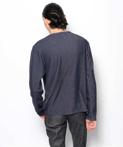 HYSTERIC GLAMOUR（ヒステリックグラマー）の「COLLEGE #1 pt T-SH（Tシャツ/カットソー・メンズ・ピンク/ネイビー/チャコールグレー・LARGE/SMALL/MEDIUM）」の5枚目の写真