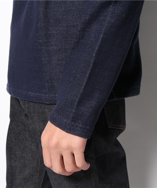 HYSTERIC GLAMOUR（ヒステリックグラマー）の「COLLEGE #1 pt T-SH（Tシャツ/カットソー・メンズ・ピンク/ネイビー/チャコールグレー・LARGE/SMALL/MEDIUM）」の7枚目の写真