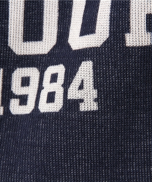 HYSTERIC GLAMOUR（ヒステリックグラマー）の「COLLEGE #1 pt T-SH（Tシャツ/カットソー・メンズ・ピンク/ネイビー/チャコールグレー・LARGE/SMALL/MEDIUM）」の9枚目の写真