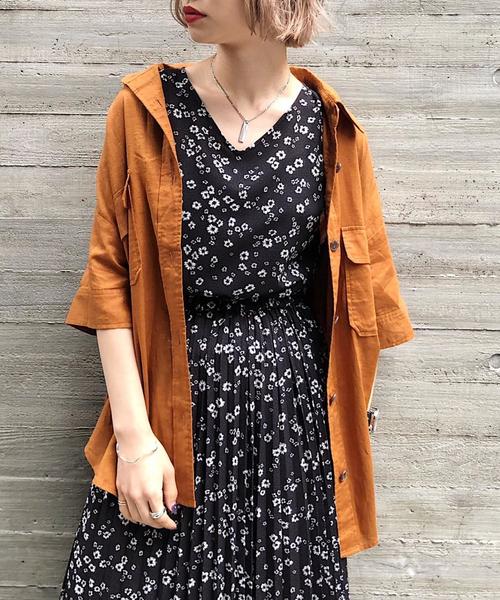 PAGEBOY（ページボーイ）の「アサコンBIGシャツSS（シャツ/ブラウス・レディース・ライトベージュ/ブラウン/カーキ/ブラック・FREE）」の18枚目の写真