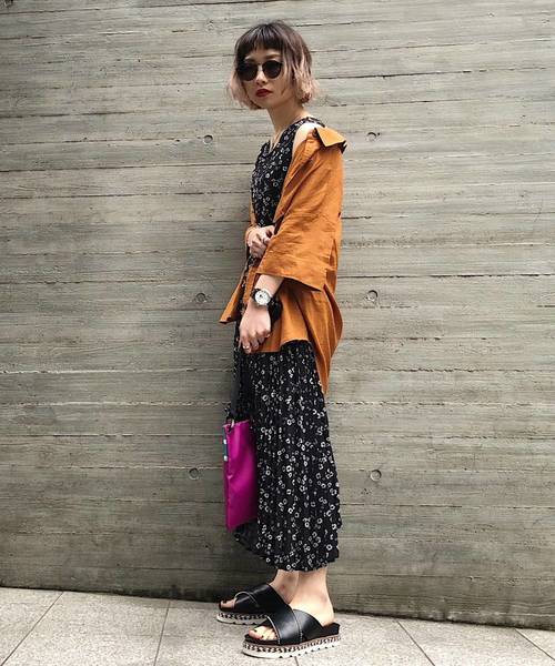 PAGEBOY（ページボーイ）の「アサコンBIGシャツSS（シャツ/ブラウス・レディース・ライトベージュ/ブラウン/カーキ/ブラック・FREE）」の20枚目の写真