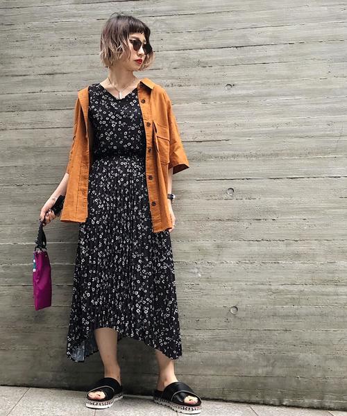 PAGEBOY（ページボーイ）の「アサコンBIGシャツSS（シャツ/ブラウス・レディース・ライトベージュ/ブラウン/カーキ/ブラック・FREE）」の22枚目の写真