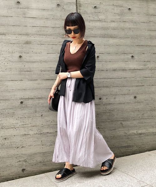 PAGEBOY（ページボーイ）の「アサコンBIGシャツSS（シャツ/ブラウス・レディース・ライトベージュ/ブラウン/カーキ/ブラック・FREE）」の13枚目の写真