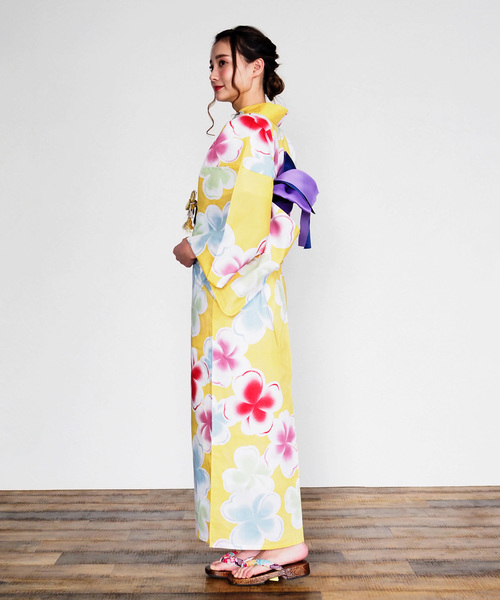 雑誌掲載 セブンティーン掲載 フェイス浴衣今だけ4点セット（浴衣