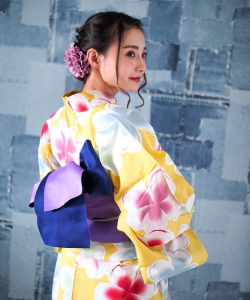 雑誌掲載 セブンティーン掲載 フェイス浴衣今だけ4点セット（浴衣