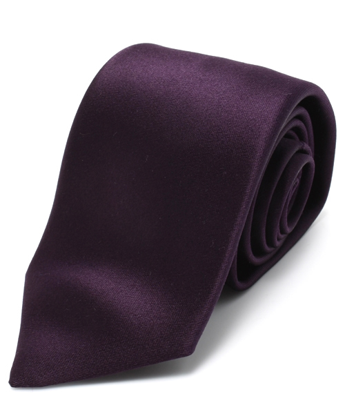 NANO universe（ナノユニバース）の「solid tie（ネクタイ・メンズ・ネイビー/サックスブルー/ターコイズブルー/ブルー/レッド/ボルドー/サーモンピンク/パープル/ラベンダー/ブラウン/シルバー/ブラック/グレー/ベージュ/ダークブルー・FREE）」の10枚目の写真