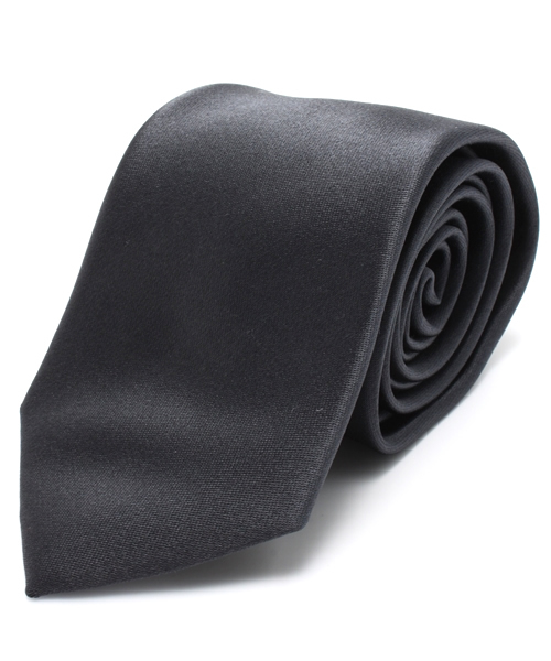 NANO universe（ナノユニバース）の「solid tie（ネクタイ・メンズ・ネイビー/サックスブルー/ターコイズブルー/ブルー/レッド/ボルドー/サーモンピンク/パープル/ラベンダー/ブラウン/シルバー/ブラック/グレー/ベージュ/ダークブルー・FREE）」の2枚目の写真