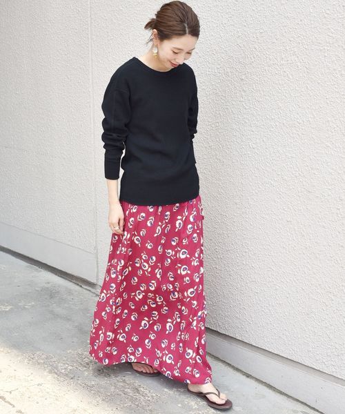 SHIPS（シップス）の「ワッフルプルオーバー◇（Tシャツ/カットソー・レディース・ホワイト/ブラック/ピンク・ONE SIZE）」の10枚目の写真