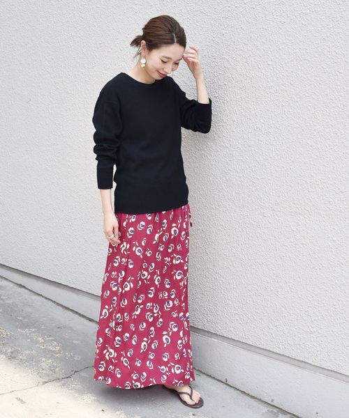 SHIPS（シップス）の「ワッフルプルオーバー◇（Tシャツ/カットソー・レディース・ホワイト/ブラック/ピンク・ONE SIZE）」の11枚目の写真