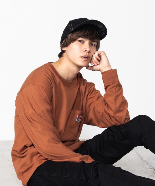 WEGO（ウィゴー）の「WEGO/ステッチベースボールキャップ（キャップ・メンズ・ブラック/ホワイト・FREE）」の9枚目の写真