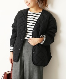 JOURNAL STANDARD | Vネッククロスキルティングブルゾン◆(ブルゾン)