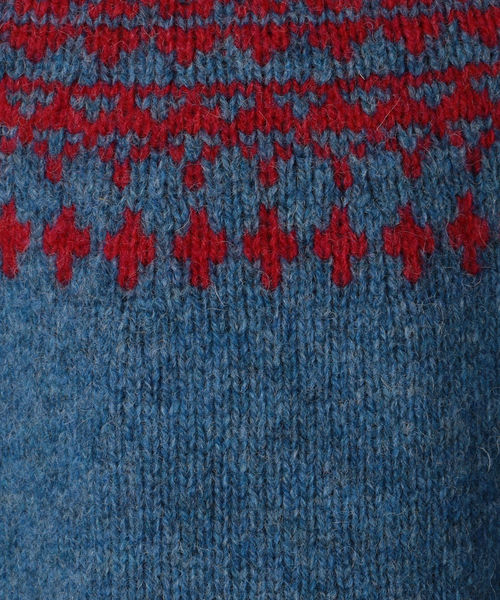 Hurley (ハーレー)の「HARLEY:フェアアイルシェットランドニット(ニット/セーター・レディース・ホワイト/ライトグレー/ブラック/レッド/ブルー系その他・ONE SIZE)」の14枚目の写真