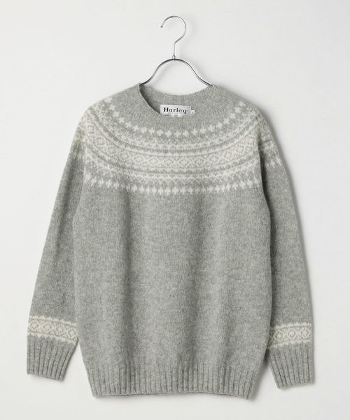 Hurley (ハーレー)の「HARLEY:フェアアイルシェットランドニット(ニット/セーター・レディース・ホワイト/ライトグレー/ブラック/レッド/ブルー系その他・ONE SIZE)」の20枚目の写真
