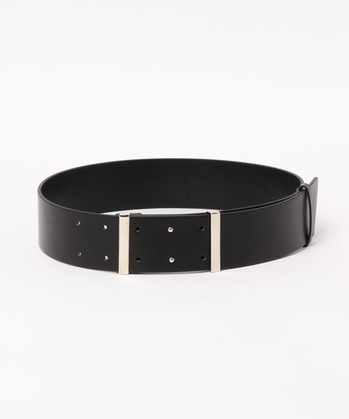 PAGEBOY（ページボーイ）の「ピンバックルBIGベルト（ベルト・レディース・ブラック/ダークブラウン・FREE）」の4枚目の写真